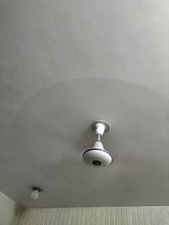 Ceiling Fan-56" white-3500-running- never repaired