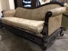 dewan style sofa set 2 seater and 3 seater