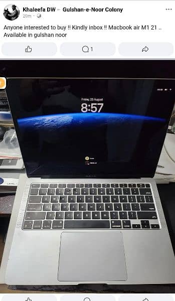 Macbook air M1 4