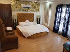 Vip furnished apartment daily basis for rent bahria town lahore