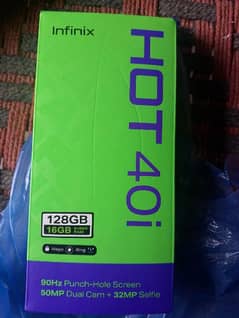 Infinix hot40i bilkul new ha 5din yous Howa ha