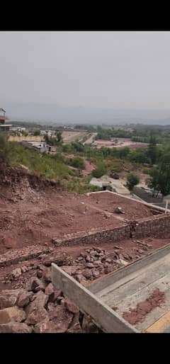 15.4 Marla developed plot for sale. ready for construction. Beautiful view 9f muree hills and marghala hills