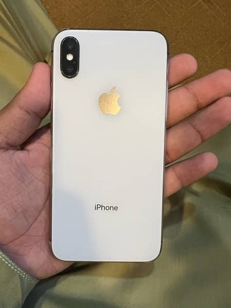 iPhone X Pta approved 256 gb battery health 100% facs id ture ton ok 0