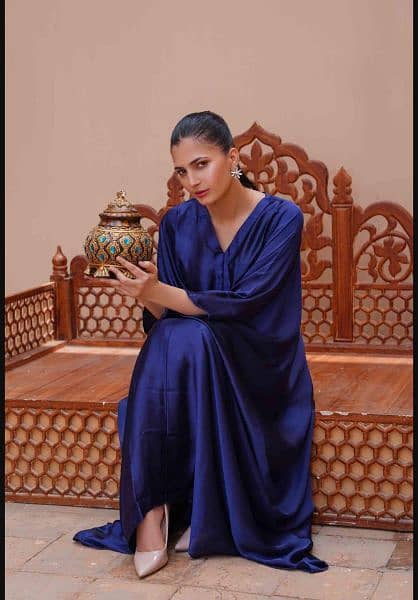 Gown l Kaftan Silk l Free Delivery l 0323-4536375 4