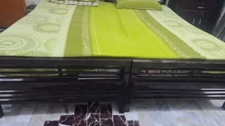 iron rod single bed for sale 0