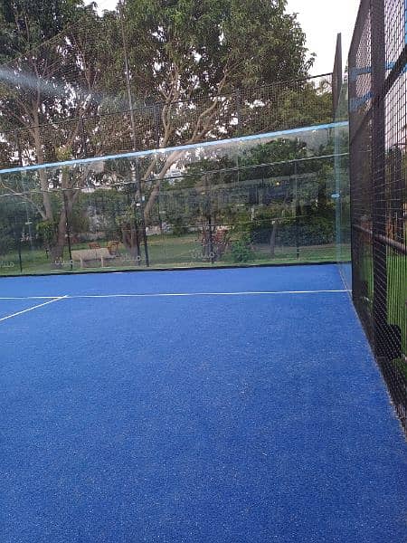 padel tennis court astro truf firme grass pickalball badminton court 6