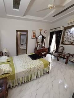 Upper Portion Of 10 Marla Furnished House For Rent In Rafi Block Sector E Bahria Town