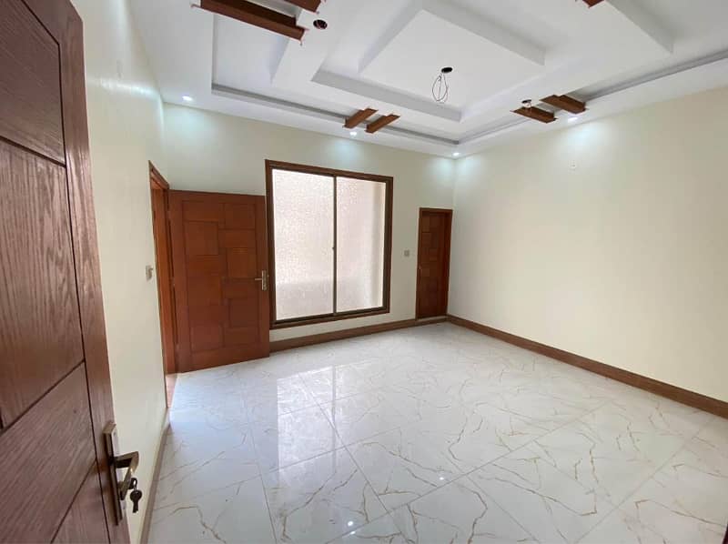 Brand New Portion 240 Sq yards 3 Bed DD 2nd Floor in Block 13 Gulistan e Jauhar 2