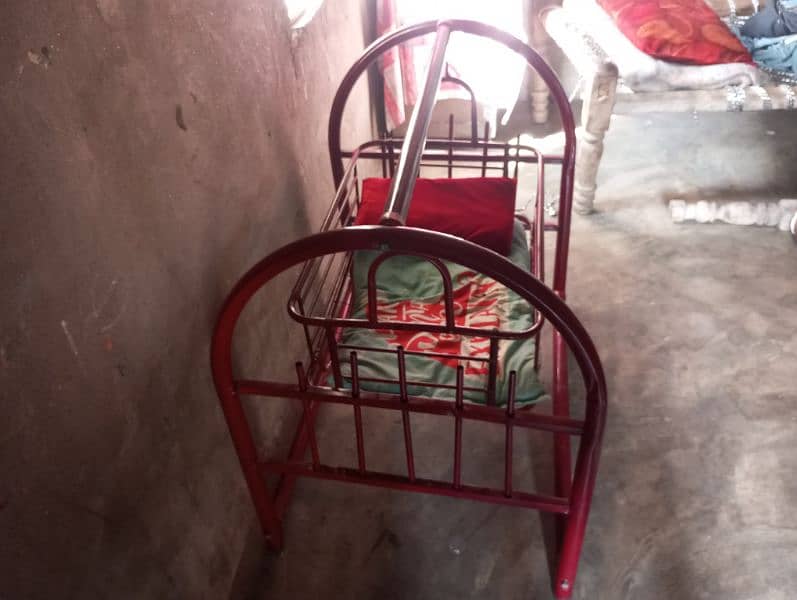 AK adad table or AK adad baby jhula for sale bilkul normal price my 6