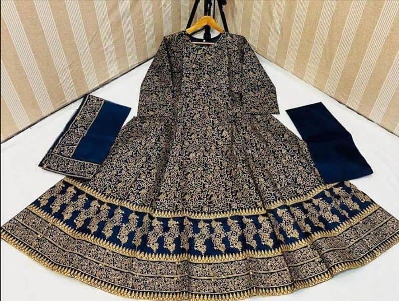 3 piece woman dress available cash on delivery all over Pakistan 5