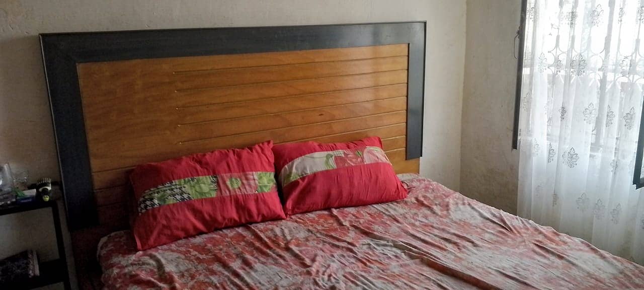 Double bed for sale contact on 03145117757 0