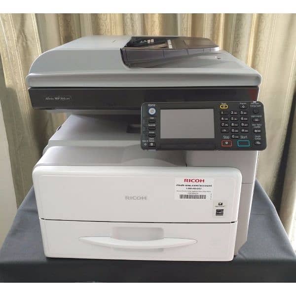 MP 301SPF
Black and White Laser Multifunction Printer 0