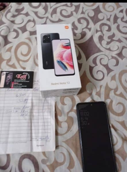 redmi note 12 8 128 with box warranty available 1