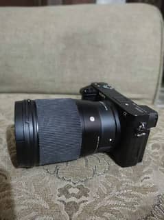 Sony @6500 with sigma 16 mm 1.8 lens