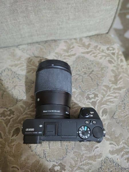 Sony @6500 with sigma 16 mm 1.8 lens 2