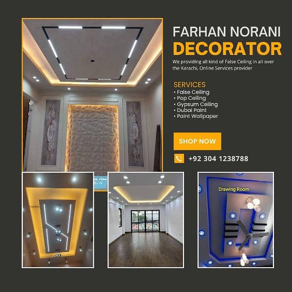 false ceiling, pop ceiling, Gypsum Panel Ceiling, pvc ceiling 0