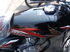 Honda CG 125 open letter only 252 kilometres use