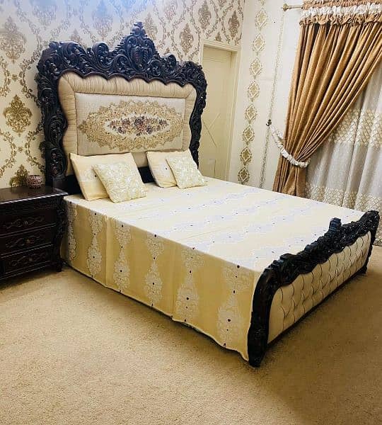 Bed Set Chinioti Wooden pure 4