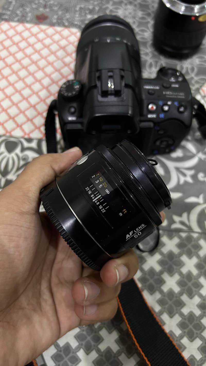 Sony A37 DSLR with 4 lenses 1