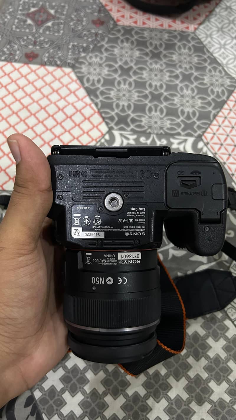 Sony A37 DSLR with 4 lenses 4