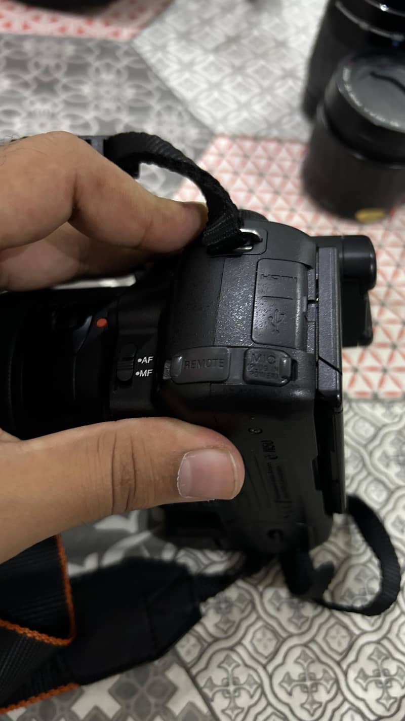 Sony A37 DSLR with 4 lenses 6