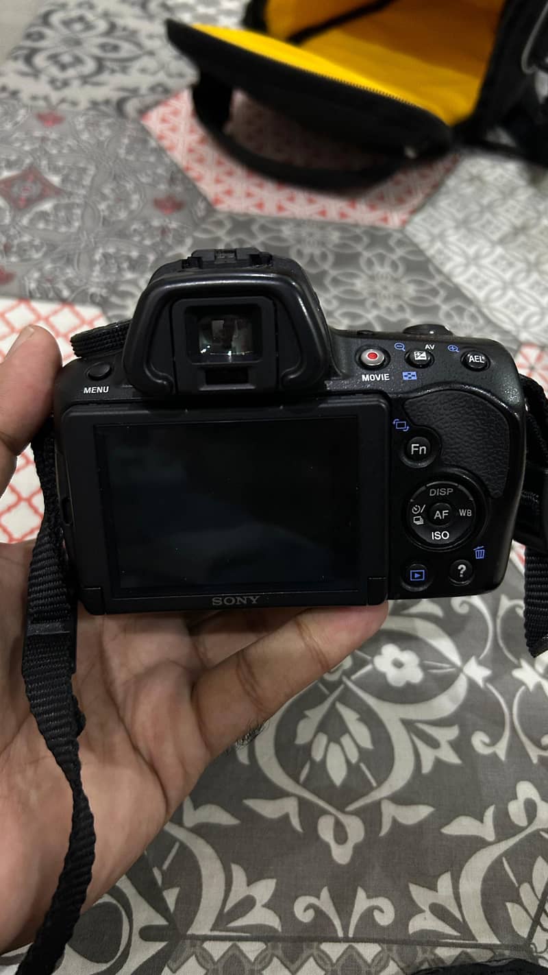 Sony A37 DSLR with 4 lenses 8