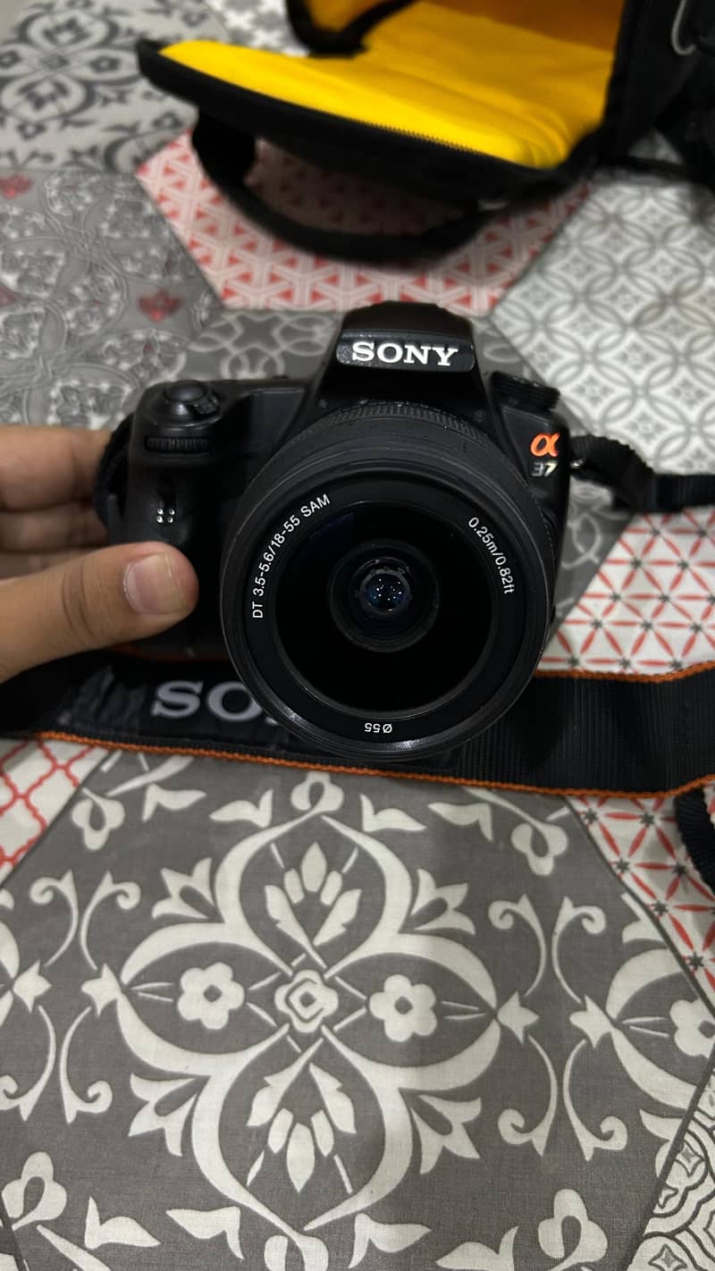 Sony A37 DSLR with 4 lenses 10