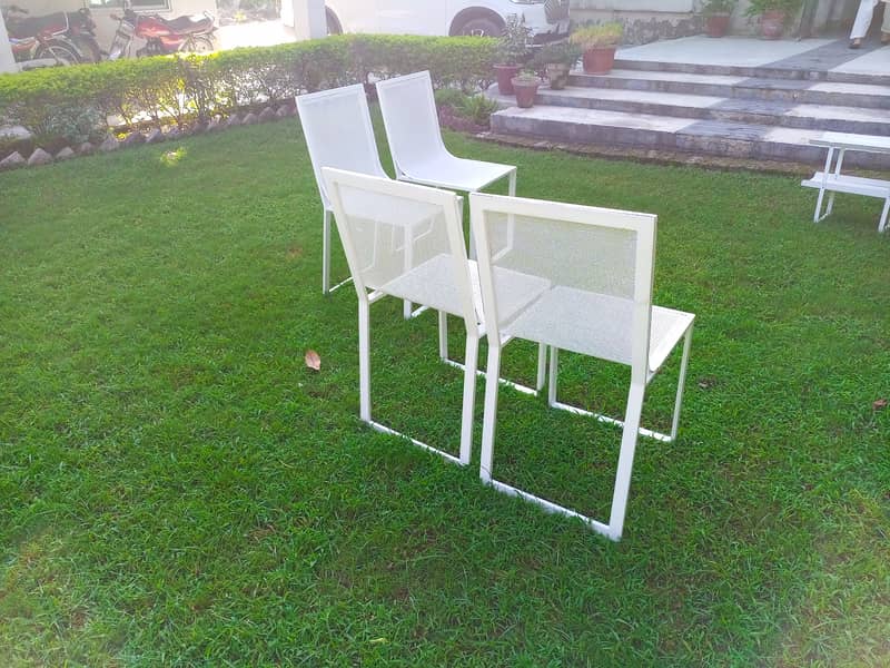 Metal Outdoor Chairs 4