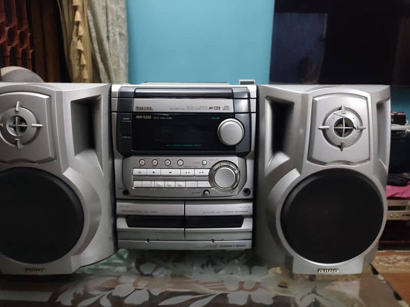 Aiwa sound system Japan 5