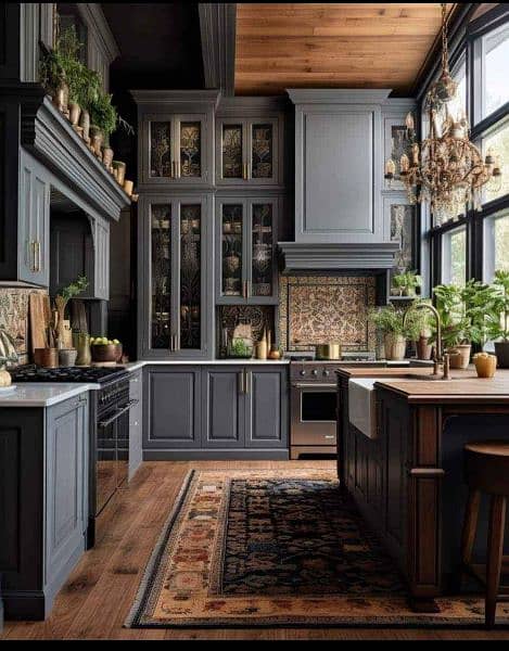 kitchen cabinets, kitchen decor, 1