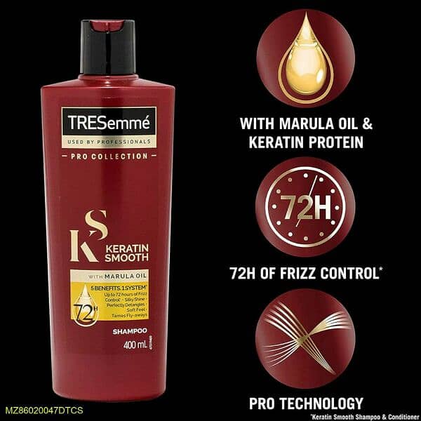 Tresemme Keratin Hair Shampoo in 400ml 1