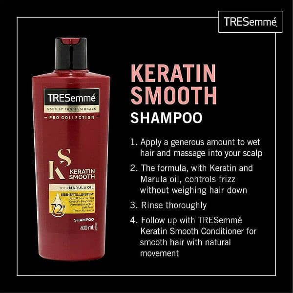 Tresemme Keratin Hair Shampoo in 400ml 3