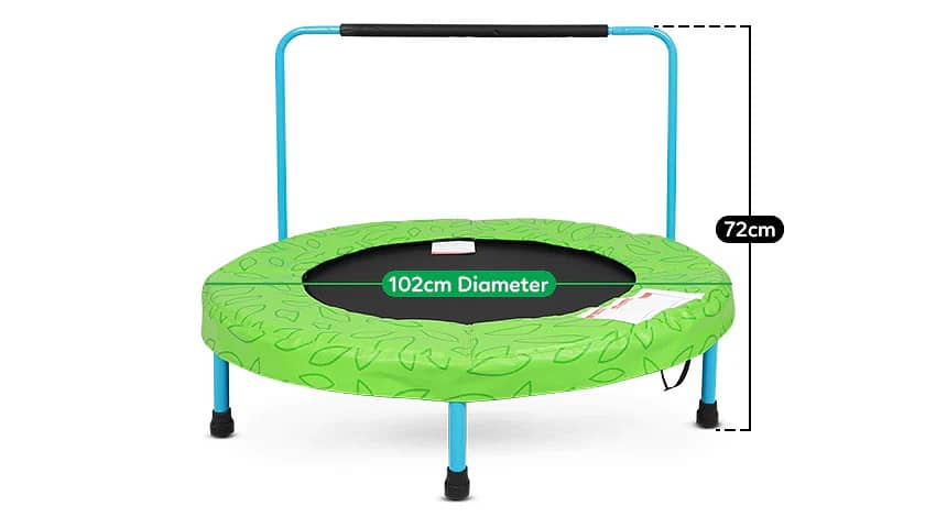 Trampoline | Jumping Pad | Round Trampoline | Kids Toy|With safety net 1