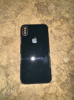 iPhone XS Max Glass Cover (Used) Black colour