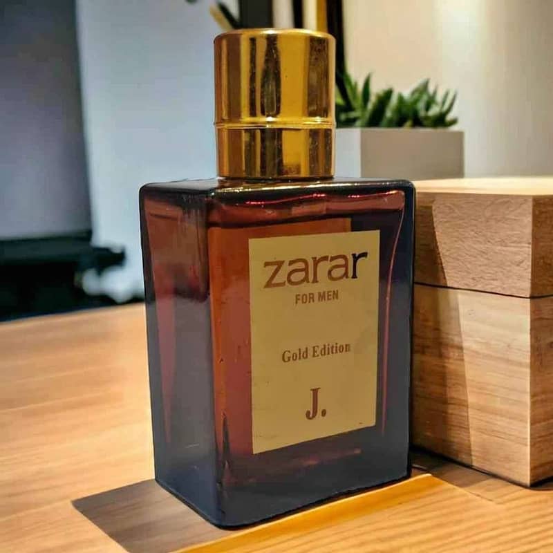 Long Lasting Men Perfume - J. Zarar Gold Edition, 100ml 2