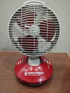 WESTPOINT Rechargeable AC/DC Table Fan