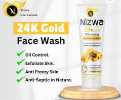 Nizwa-24 k Gold Face wash