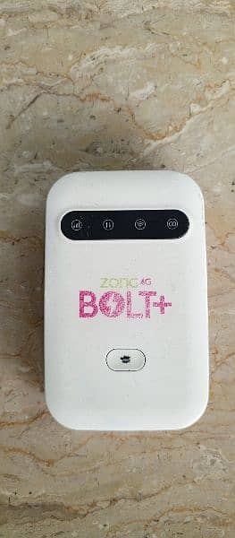 Zong 4G Bolt + unlocked Device All Sims Working 0