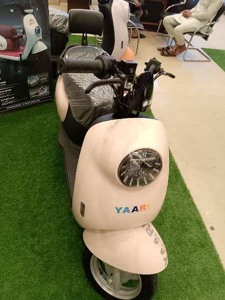 Ramza Yari Electric Scooty 2024 Model Zero Meter 5