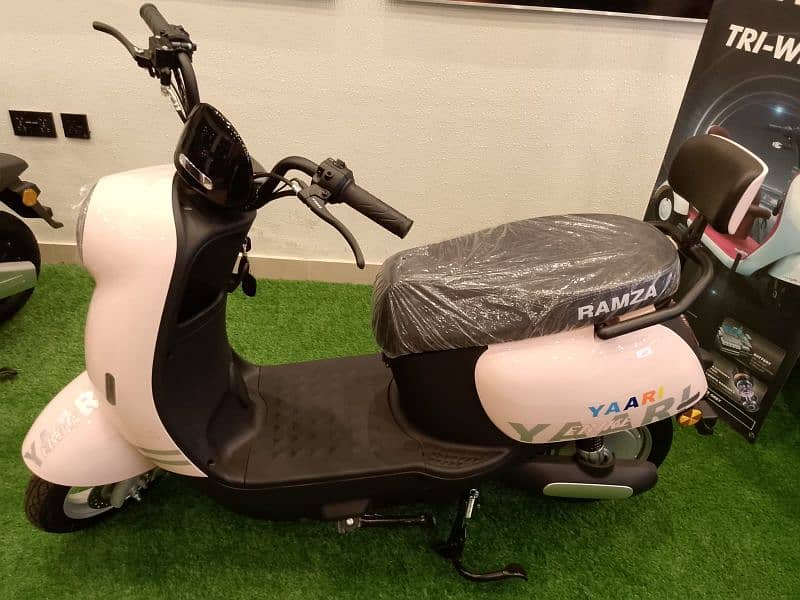 Ramza Yari Electric Scooty 2024 Model Zero Meter 7