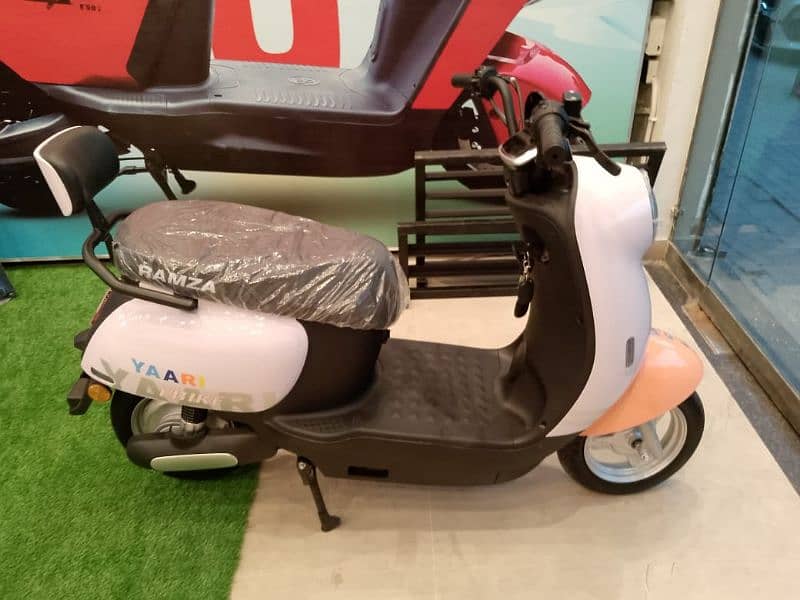 Ramza Yari Electric Scooty 2024 Model Zero Meter 8