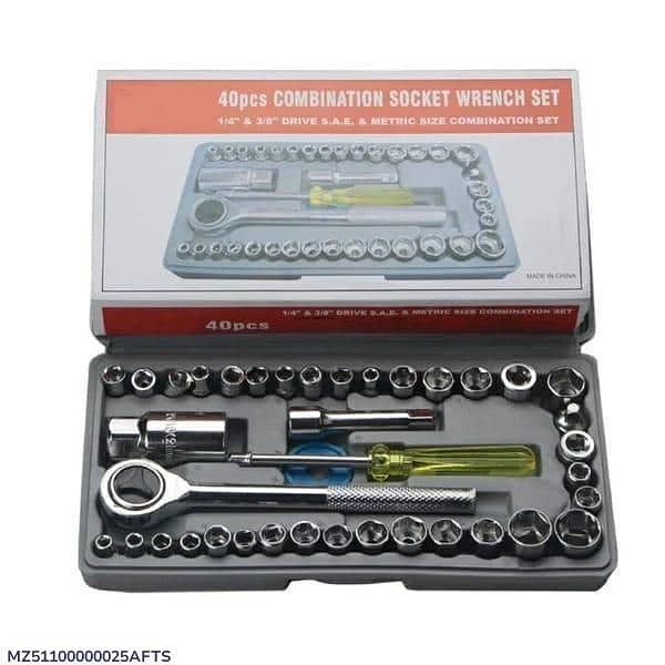 40 Pcs Tool Kit Set 3