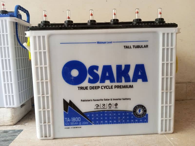 Osaka TA1800 (185 Ah) for sale 0