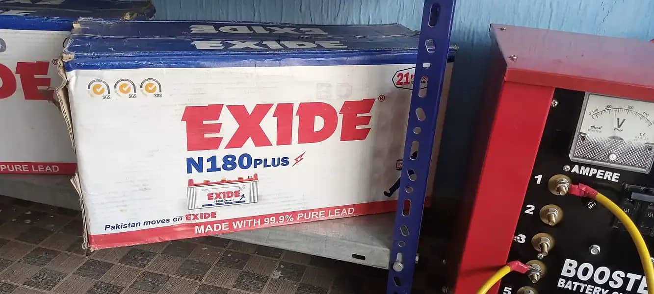 Battery TR-1800 12V 185AH _ Exide Tall Tubular 3