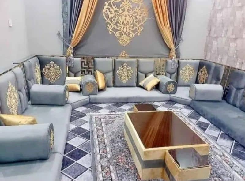 Arabic majlis / luxury majlis/ stylish Arabic Majlis & sofa upholstery 11