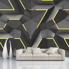 3D wallpaper for wall decor