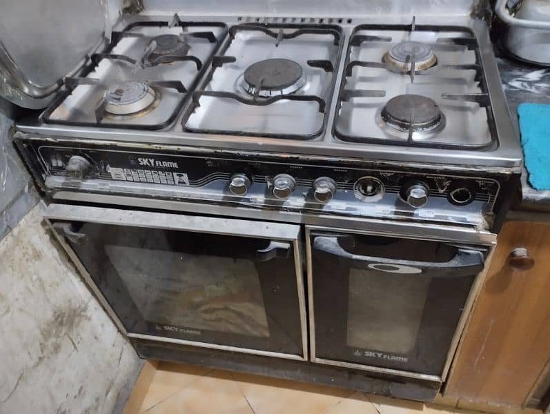 5 Burners Sky flame oven 1