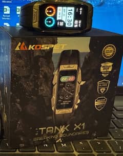 Kospet Tank X1 just box opened 10/10 15 days battery time