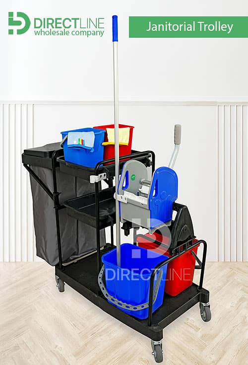 Hospital Trolley/ MultiFunctionalJanitorial Trolley/Hotel Housekeeping 0