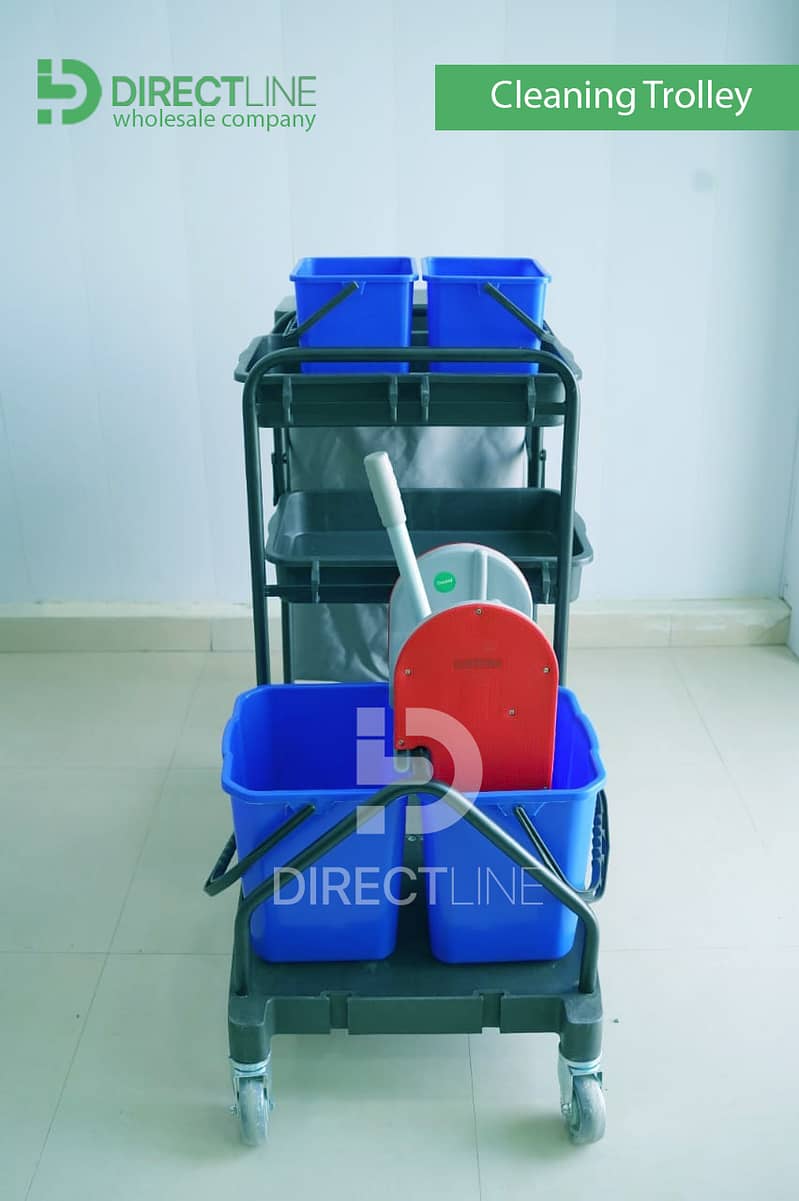 Hospital Trolley/ MultiFunctionalJanitorial Trolley/Hotel Housekeeping 1